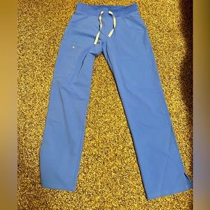 Women size XS ceil blue Figs. Used but great condition.